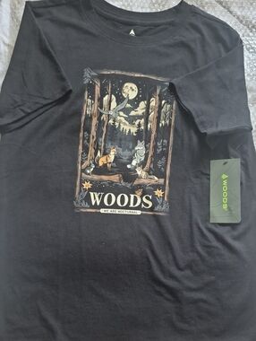 Woods Cayley We Are Nocturnal Graphic T-Shirt